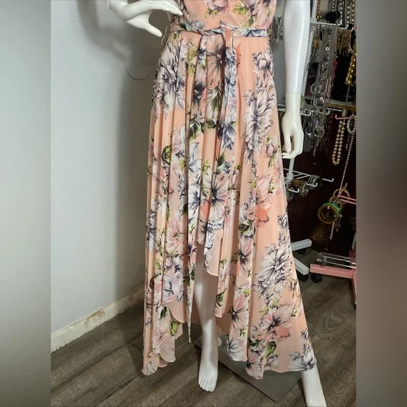 Eliza J Women's High Low Surplus Dress Size 8 - Picture 2 of 11